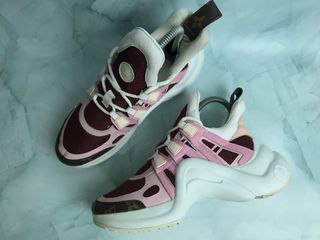 Louis Vuitton Monogram LV Archlight Sneaker, Pink, 42
