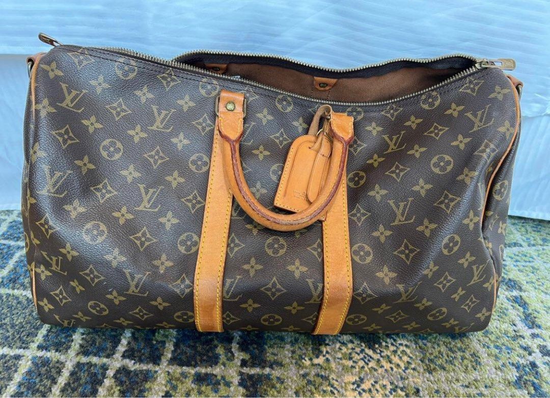 Louis Vuitton Keepall 45B, Luxury, Bags & Wallets on Carousell
