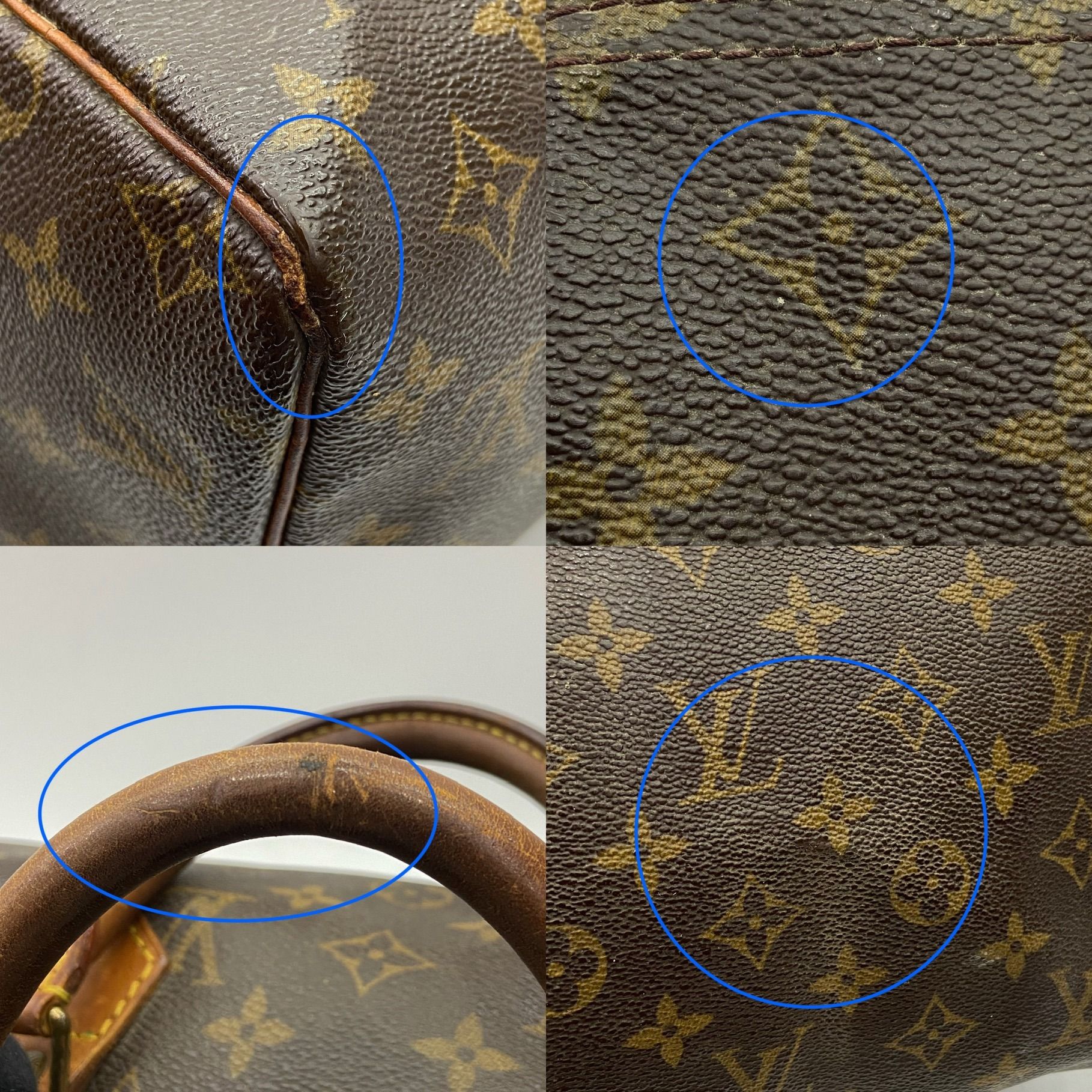 Louis Vuitton LOUIS VUITTON Monogram Speedy 30 Small Boston Bag Handbag  M41526