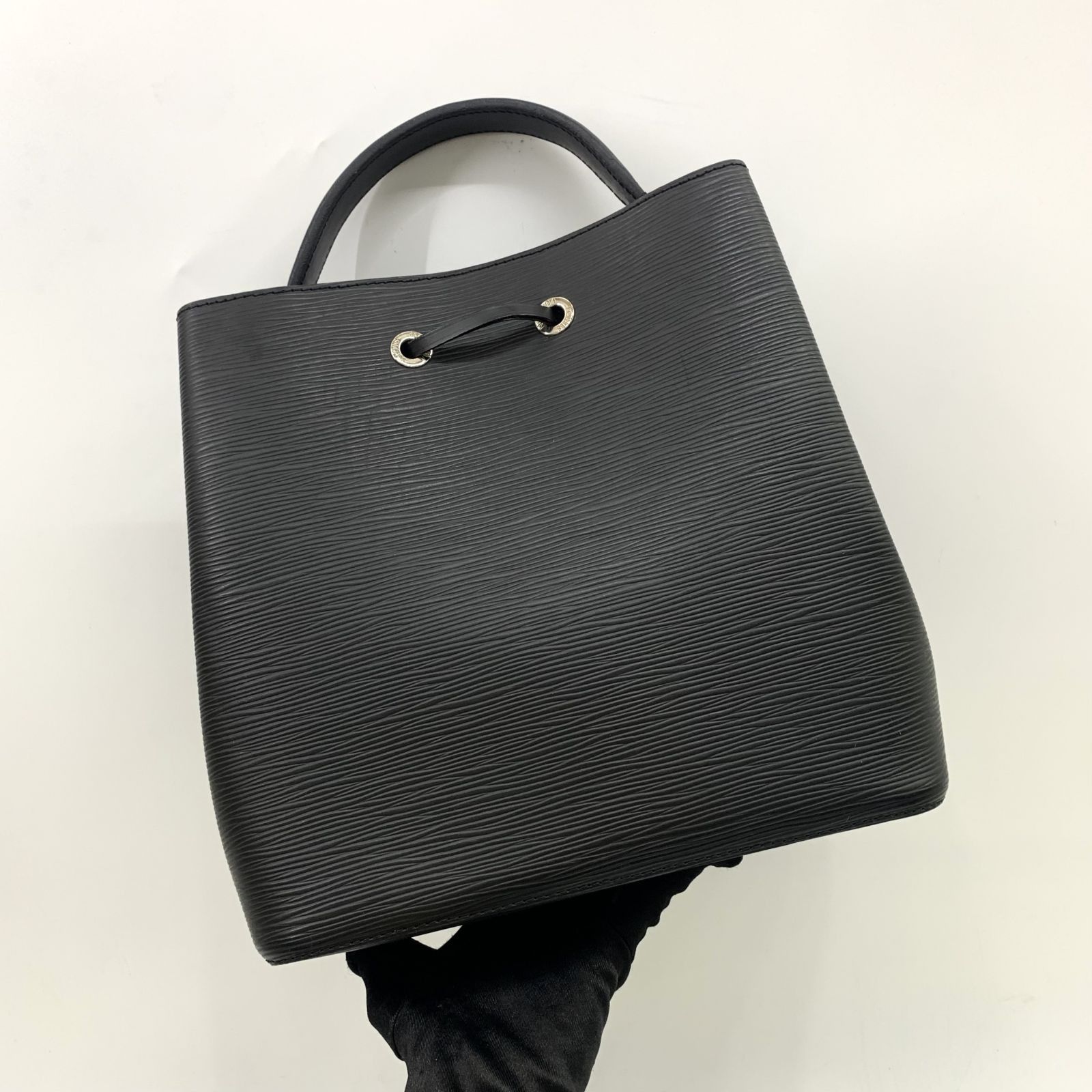 LOUIS VUITTON Louis Vuitton Epi Neonoe M54366 SR4177 Noir Black Leather  Shoulder Bag Handbag 2WAY Women's Men's Unisex