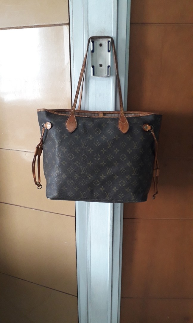 Louis Vuitton Neverfull MM Hand Bag Code TH0077, Fesyen Wanita