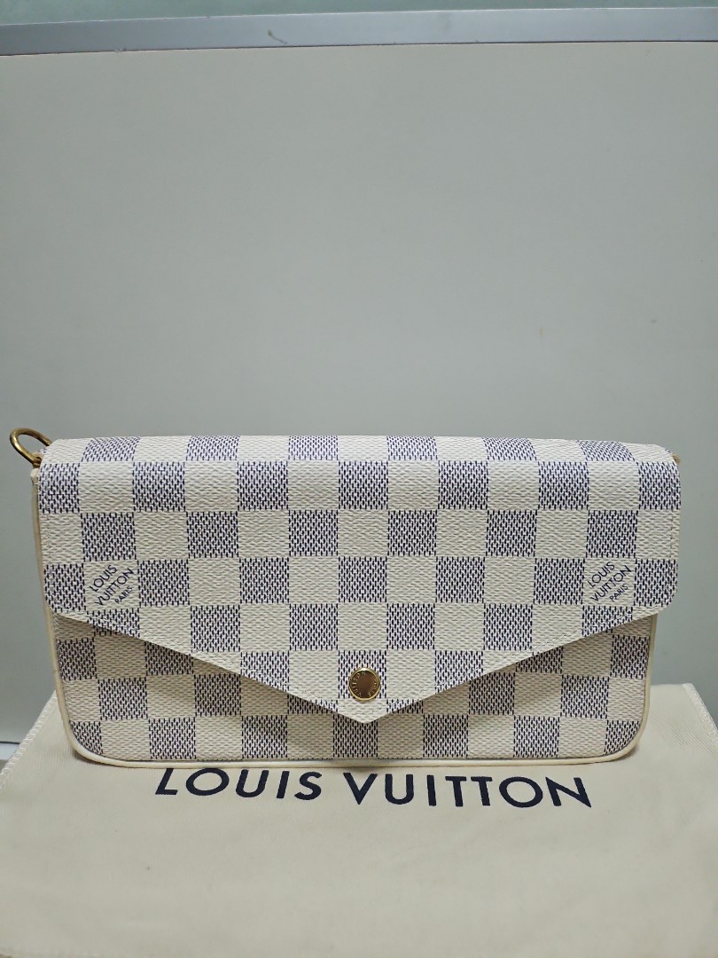Authentic Louis Vuitton Felicie Pochette Damier Ebene, Luxury, Bags &  Wallets on Carousell