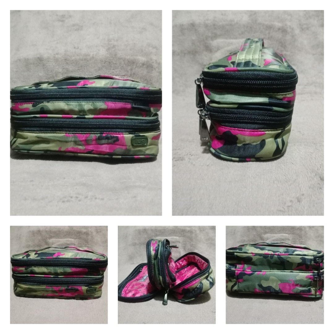 Lug Double Decker Cosmetic Case Women s Fashion Bags Wallets Purses Pouches on Carousell
