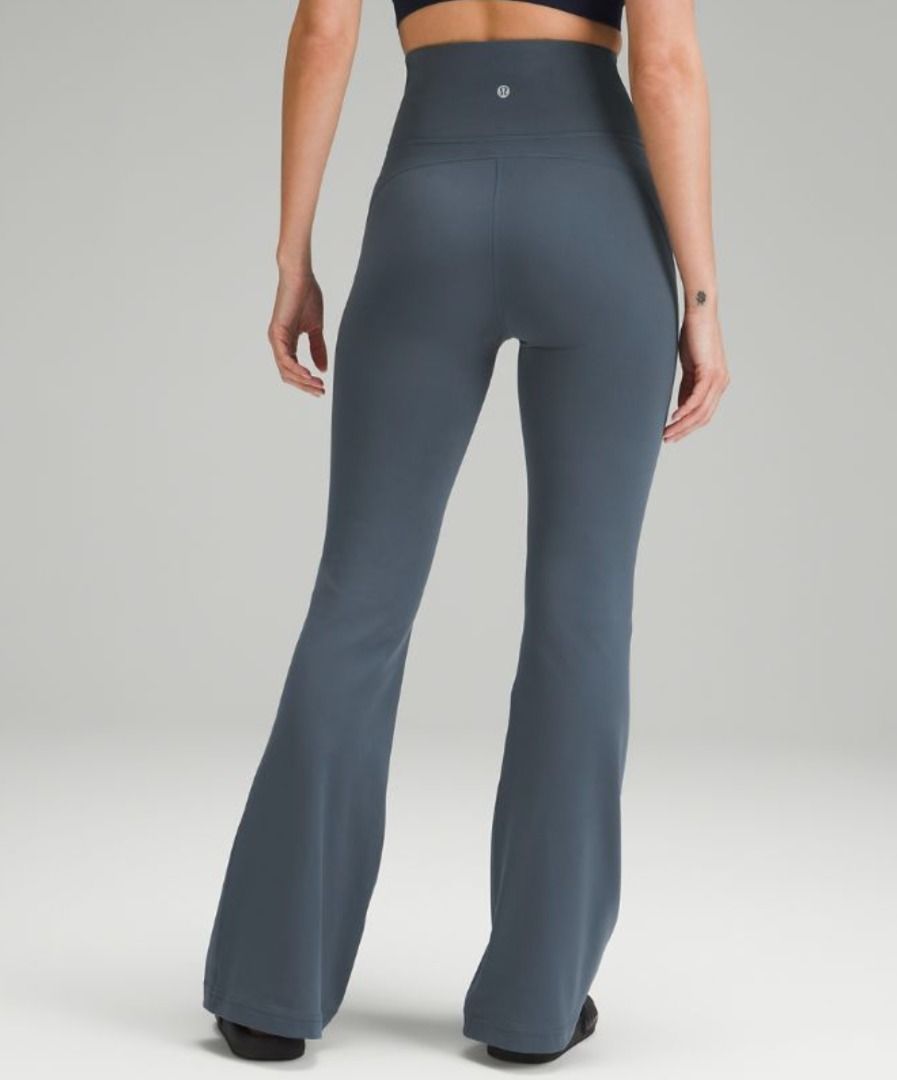 Lululemon Groove Pant 25' Asia Fit Size S (Iron Blue) 長褲喇叭褲