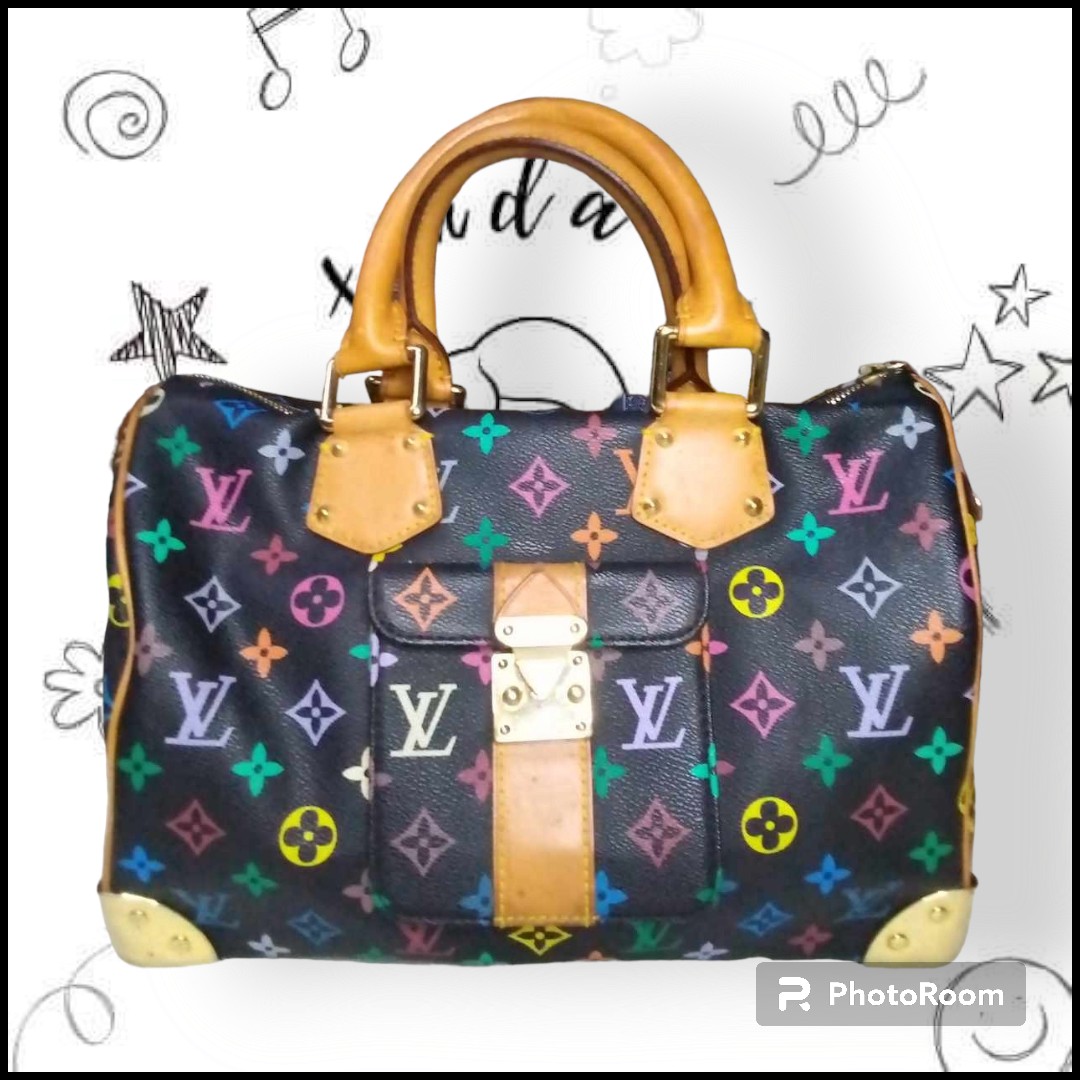 LV multicolor speedy 25, Luxury, Bags & Wallets on Carousell