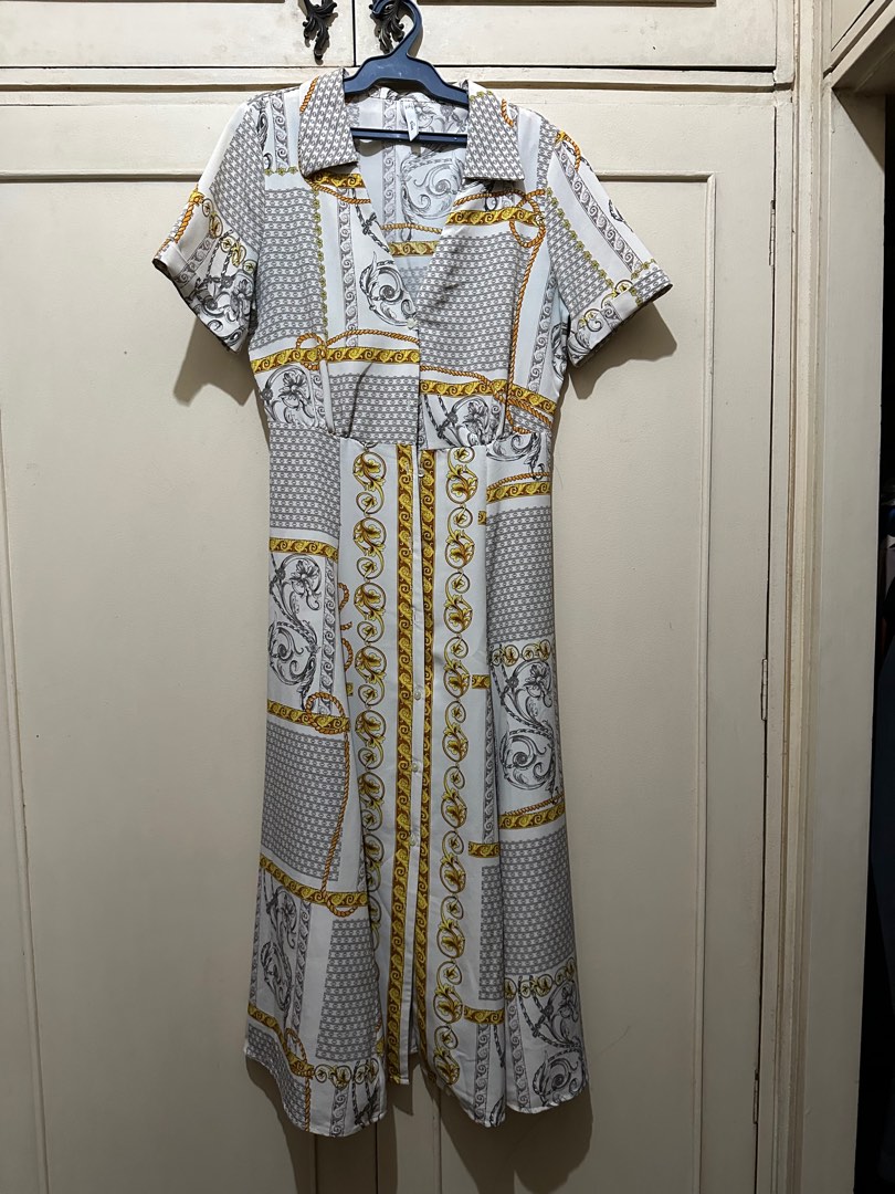 Mango buttondown midi dress, Women's Fashion, Dresses & Sets, Dresses