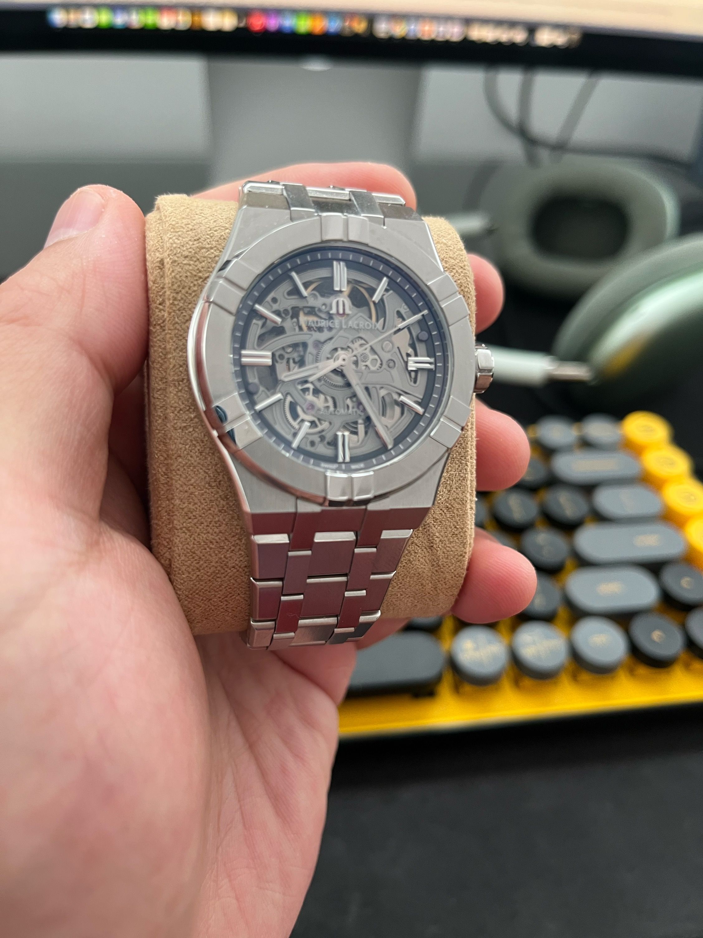 Maurice lacroix shop aikon automatic skeleton