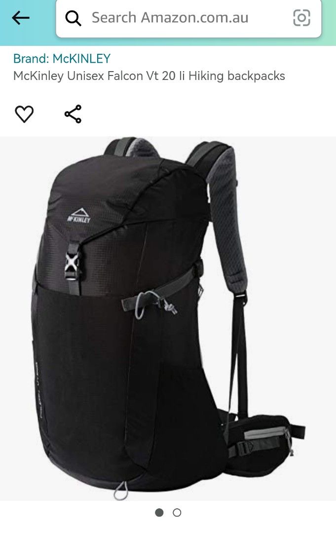 Mckinley hiking backpack hot sale