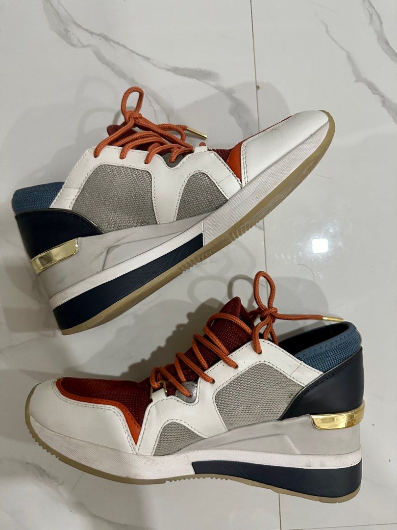 Michael kors liv trainer sneakers oxblood sales