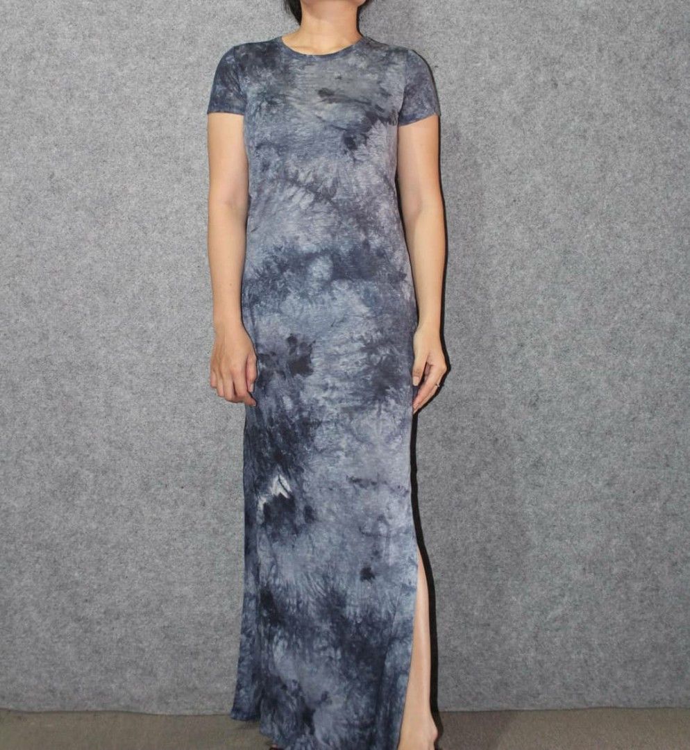 MICHAEL KORS TIEDYE MAXIDRESS Fesyen Wanita Pakaian Wanita Gaun