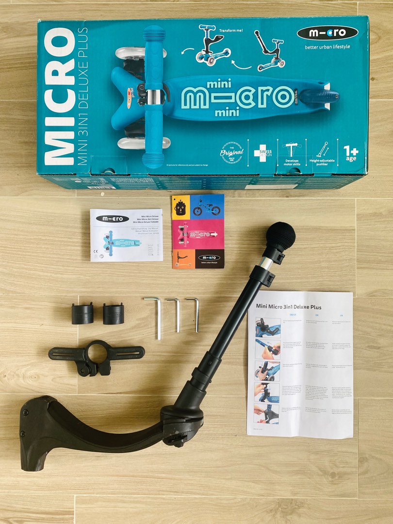 Micro push along handle store