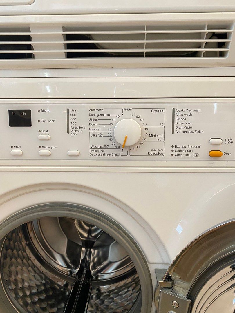Miele washer and dryer, TV & Home Appliances, Washing Machines and