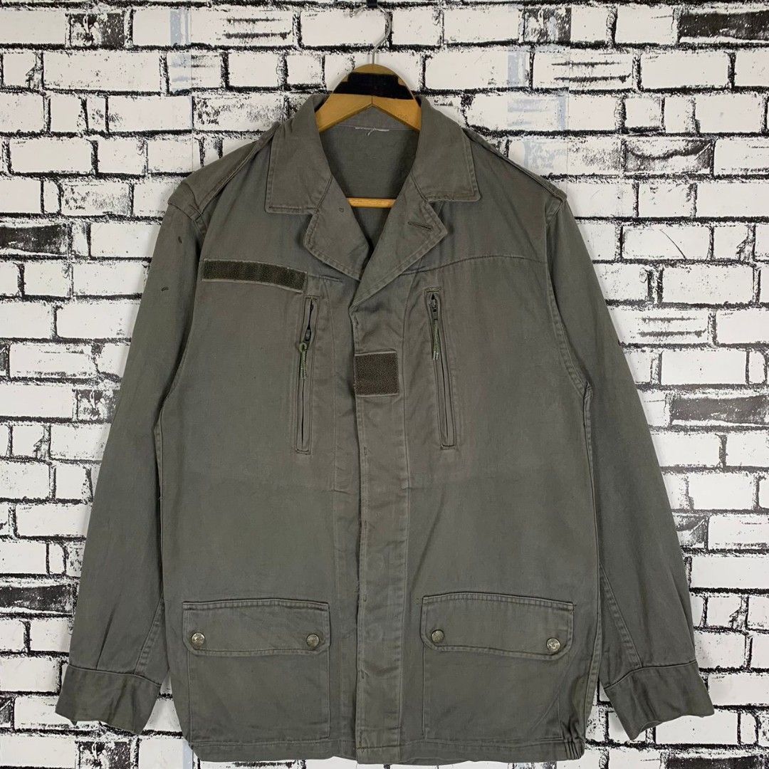 Grey 2024 military jacket