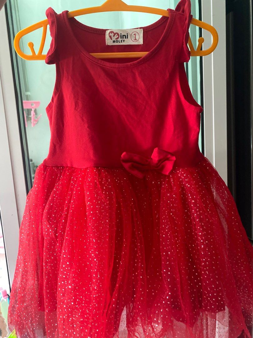 Red dress 18 months new arrivals