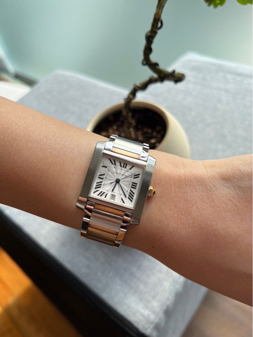 Cartier tank francaise xl top