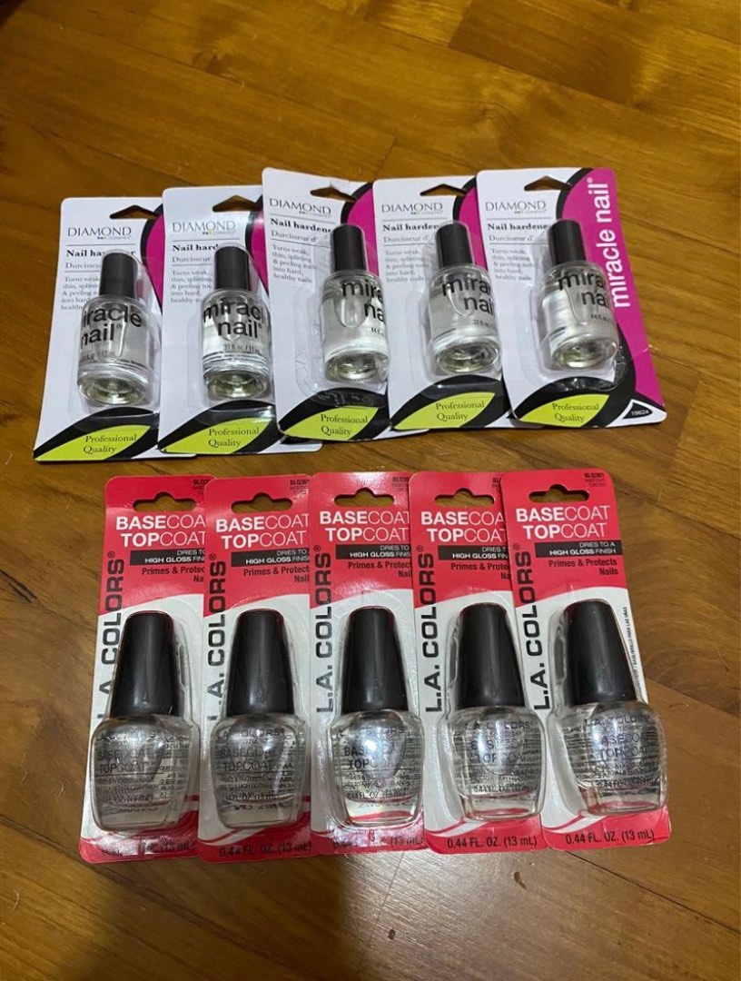 Miracle Nail Hardener / Base & Top Coat, Beauty & Personal Care, Hands
