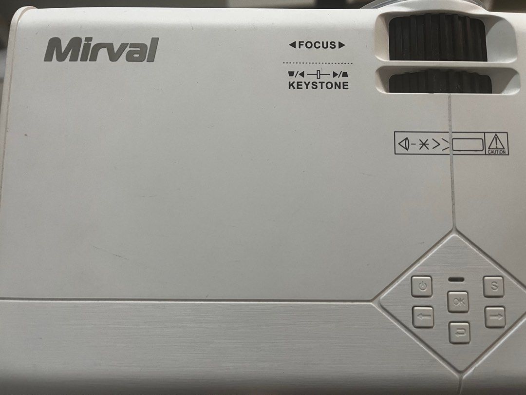 Mirval 4K projector with built in speaker, TV & Home Appliances, TV ...