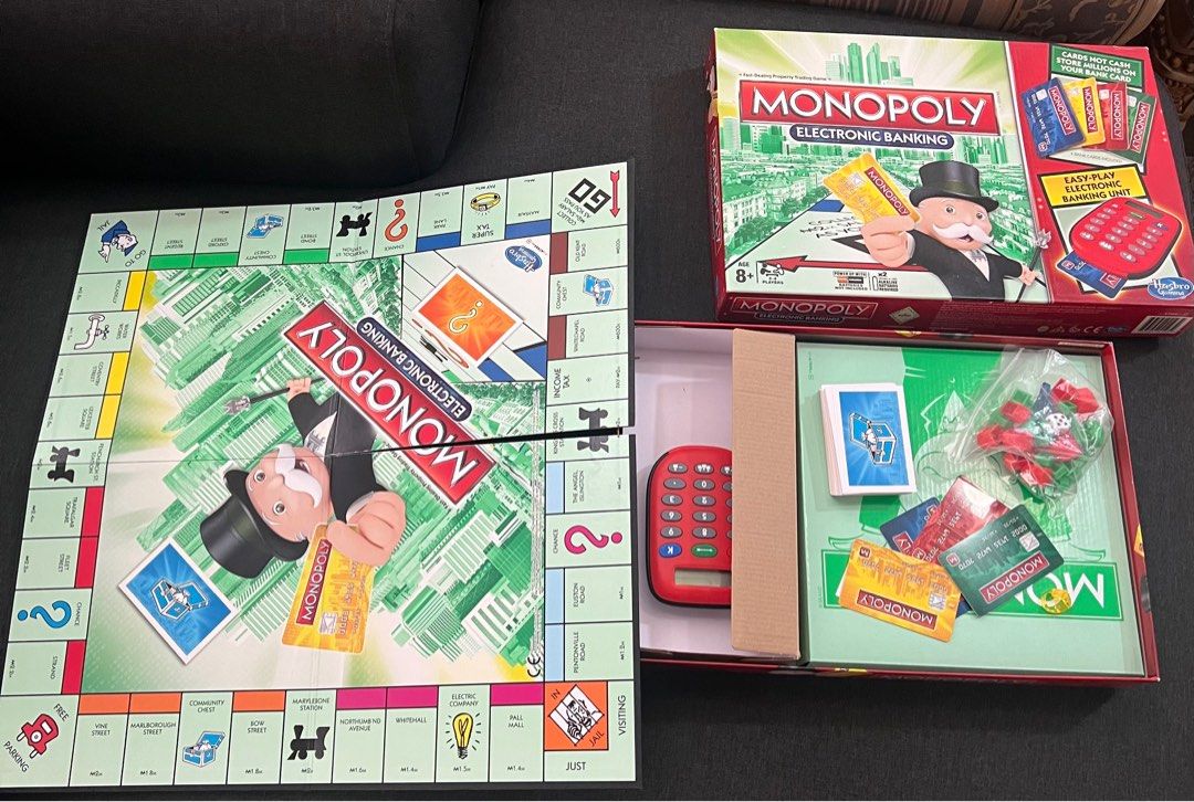 Monopoly Electronic Banking, Hobbies & Toys, Toys & Games on Carousell
