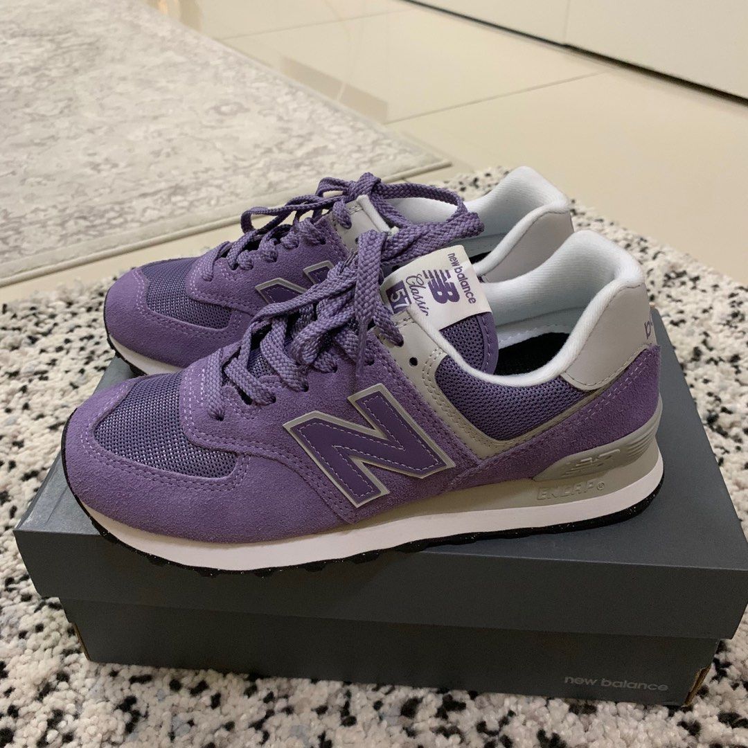 New balance 572 classic sale purple