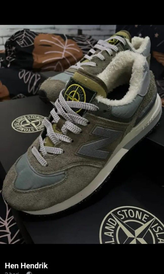 Newbalance×Stone Island U574LG IL 29.5cm スニーカー