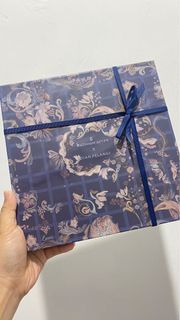 NEW!!! Buttonscarves x Dian Pelangi - The Autograph Voile Square Bleu