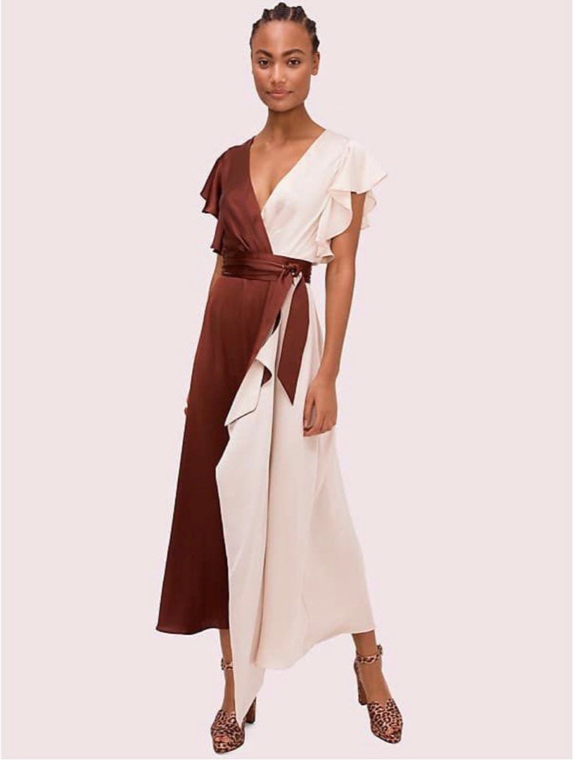 Kate spade satin midi dress 2025