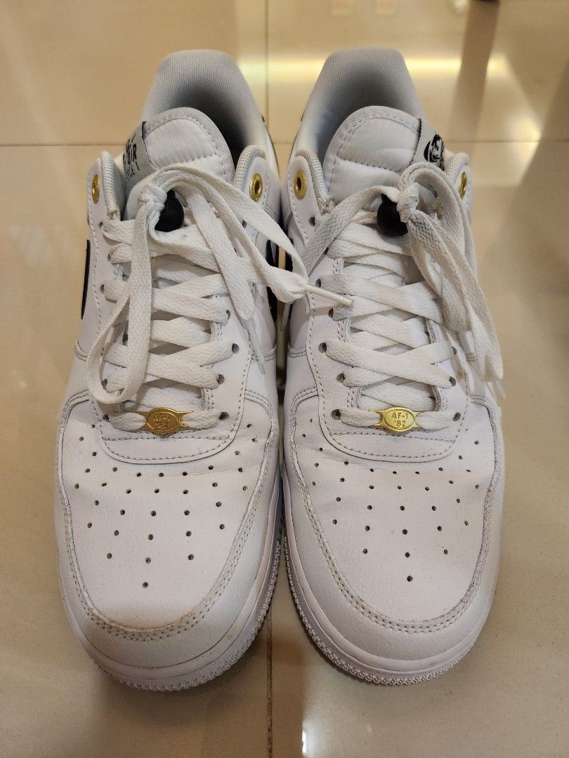 Air force one gold on sale lace lock