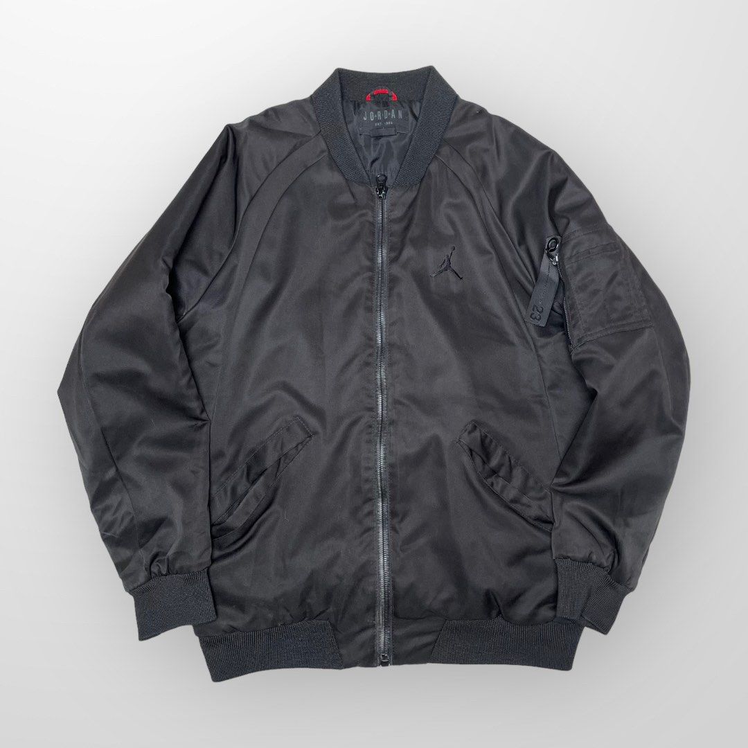 Nike Air Jordan AJ Bomber Jacket Black Men s Fashion Coats