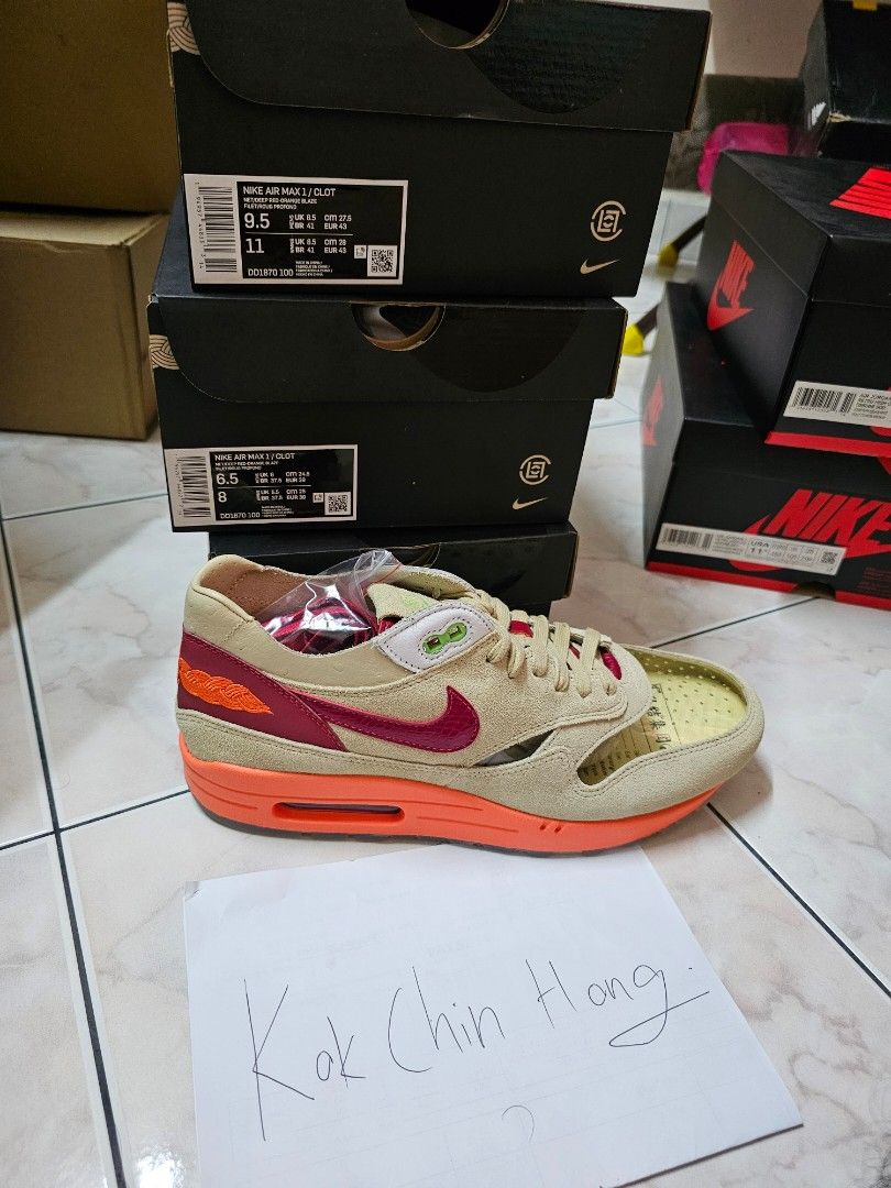 Nike Air Max 1 - Martian Sunrise, Men's Fashion, Footwear, Sneakers on  Carousell