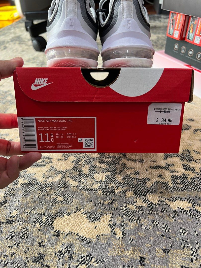 Air max axis noir rouge new arrivals