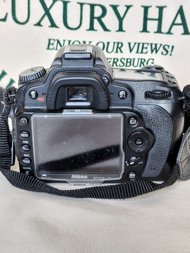 Nikon D90 (Category: Cameras) located in Manila. Submitted by sev__ (Listing ID 1252380770, Image 2). Description: selling my Nikon D90 / all auto focus and motors working - No issues / presentable can definitely pass as brand new! since it was mostly kept in the bag and rarely used you can check photos of it! Inclusions: 1. 1 original Nikon battery 2. Nikon Fast charger 3. 2 Lens (18-105mm and 70-300mm) af/vr 4. Complete with bag 5. camera strap