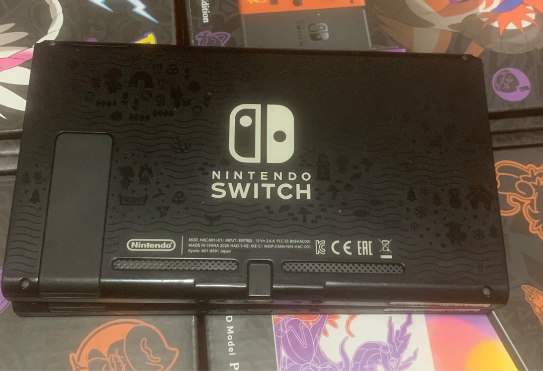 Nintendo Switch Limited edition animal crossing tablet promo, Video