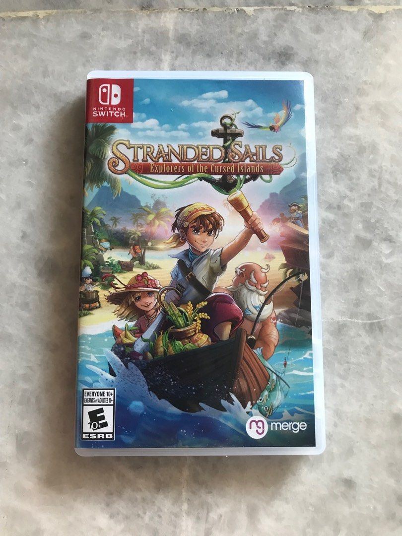 Nintendo Switch Stranded Sails Explorers of the Cursed Islands - Used  Switch Game, Video Gaming, Video Games, Nintendo on Carousell