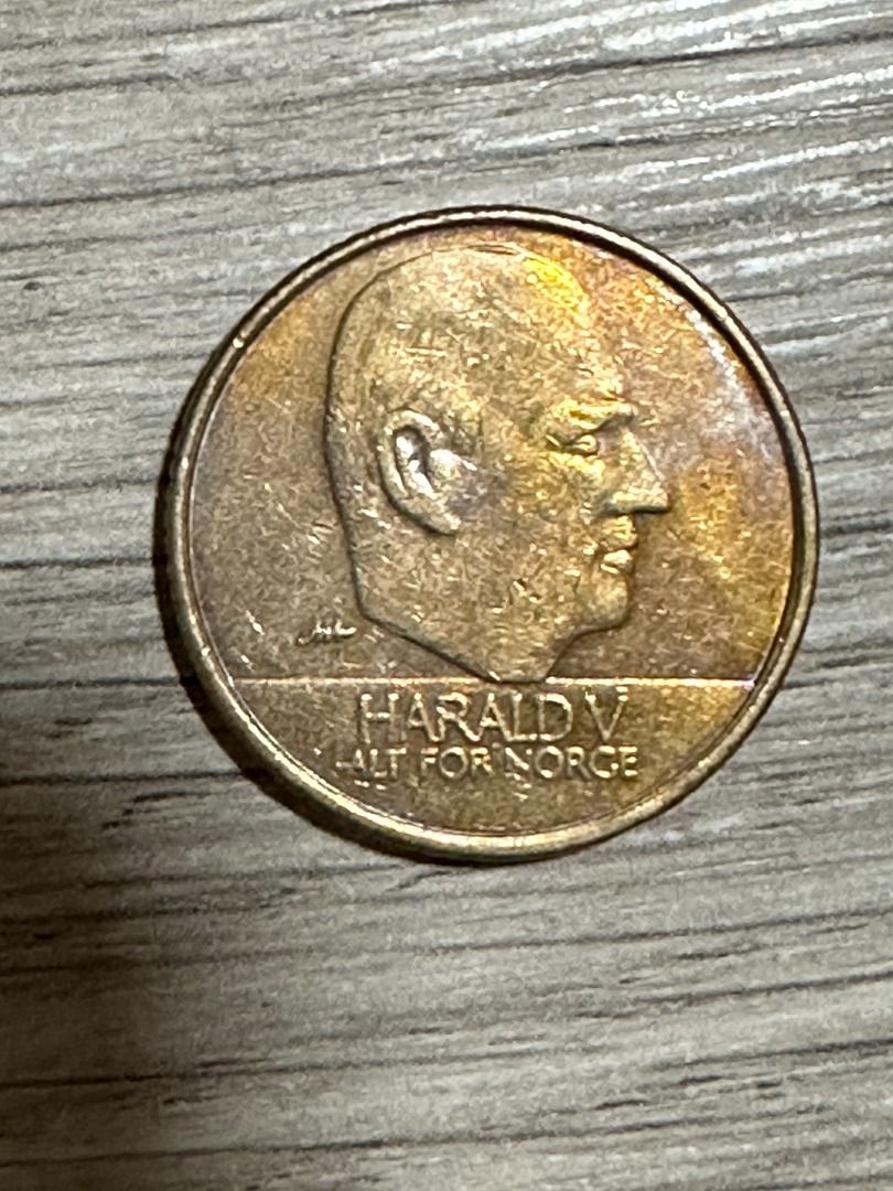 NORWAY 10 CRONWS 1996, Hobbies & Toys, Memorabilia & Collectibles, Currency  on Carousell