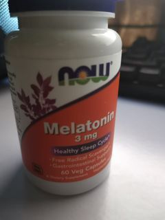 Now foods Melatonin 3mg