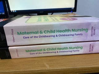 *please read the description* Nursing books (funda, health assessment, maternal)