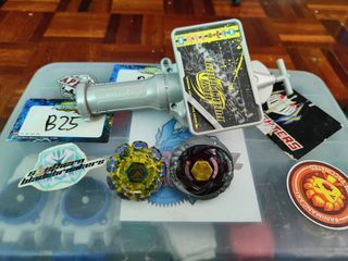 Official Takara Tomy Metal Fight Beyblade Set