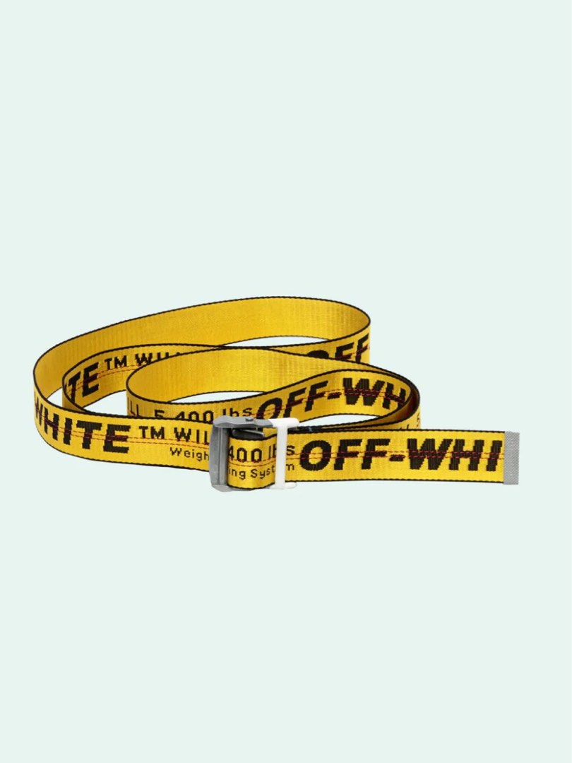 Off white industrial belt Men s Fashion Watches Accessories
