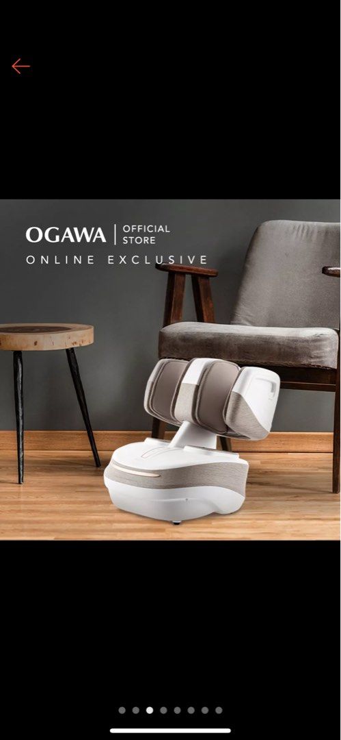 Ogawa omknee foot massager, Health Nutrition, Massage Devices