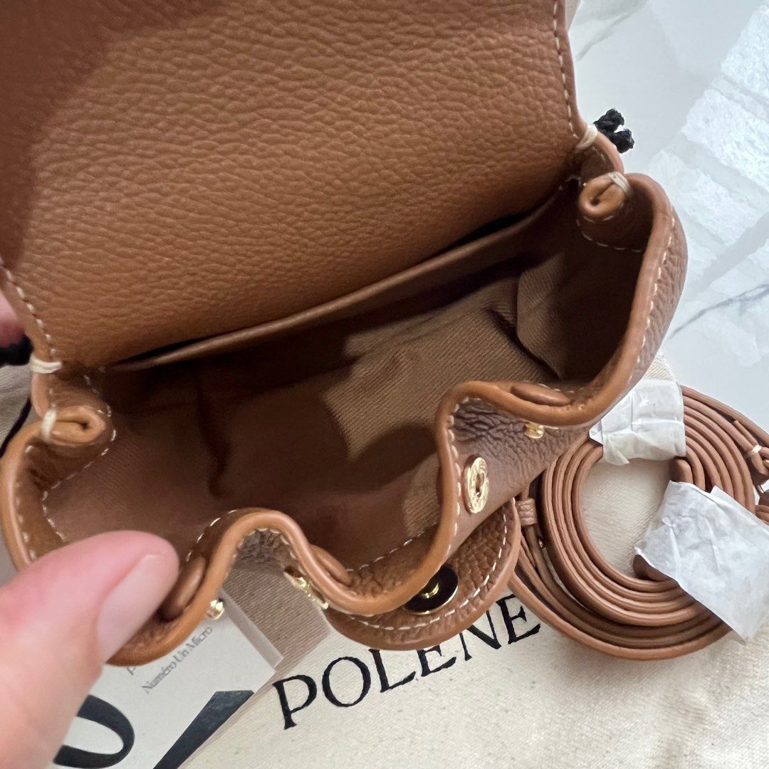 Onhand Authentic Polène Numero Un Micro in Camel (Category: Luxury Bags & Wallets) located in Iligan City. Submitted by stuffyoumightlike (Listing ID 1252429002, Image 3). Description: Onhand Authentic Polène Numero Un Micro in Camel. With complete box, dustbag and tag. .