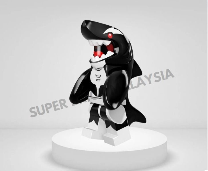 Orca the LEGO BATMAN MOVIE MINIFIGURE 100 ORIGINAL coltlbm