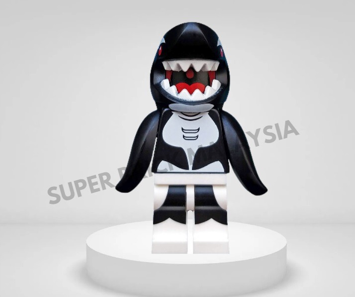 Orca the LEGO BATMAN MOVIE MINIFIGURE 100 ORIGINAL coltlbm
