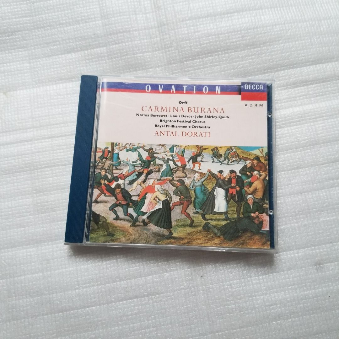 Orff - Carmina Burana / Dorati / Decca銀圈德國版, 興趣及遊戲, 音樂