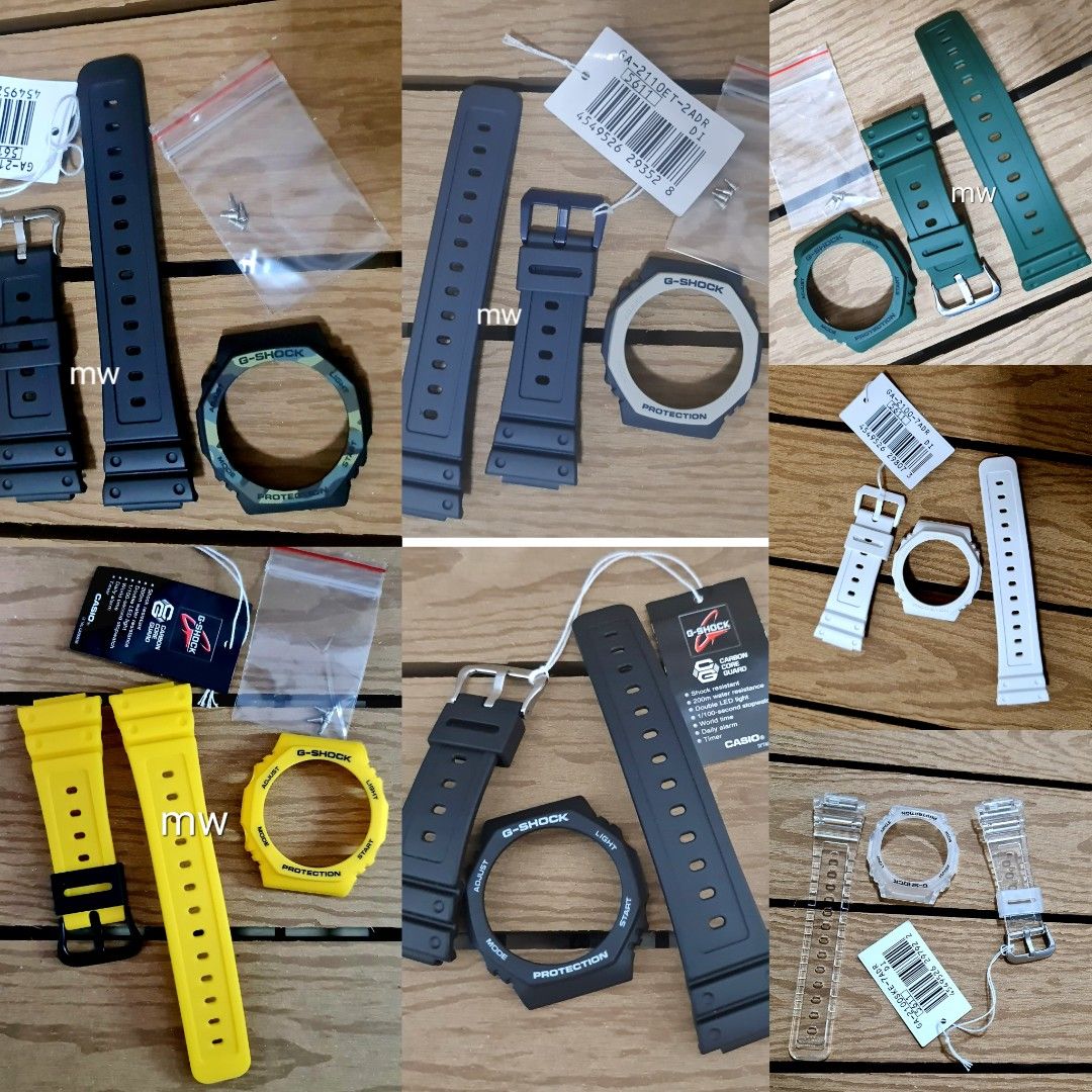 Original Casio g shock ga2100 casing strap set accessories men s watch brand new