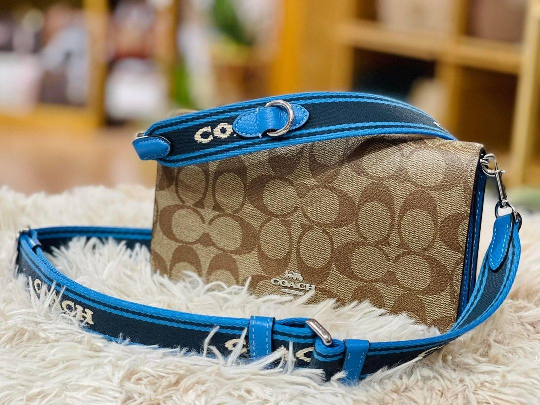 Coach foldover clutch on sale crossbody bag