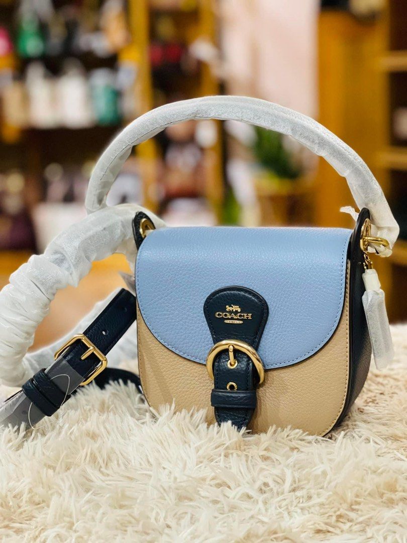 💯ORIGINAL COACH KLEO SADDLE CROSSBODY BLUE (Category: Luxury Bags & Wallets) located in Quezon City. Submitted by ashongsstore (Listing ID 1195285910, Image 1). Description: 🐎C0ACH COLLECTION 🐎 🇵🇭ONHAND🇵🇭 ‼️Please look at our pictures as that is exactly what you are purchasing‼️ 💯GUARANTEED ORIGINAL AND AUTHENTIC or TRIPLE YOUR MONEY BACK! Not REPLICA, OEM, TOP GRADE QUALITY, AUTHENTIC QUALITY or Any other Terms to DENOTE FAKE! 😎 . . . D