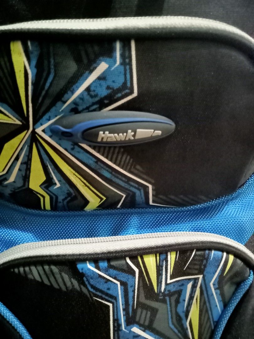 Original Hawk bag trolley school bag on Carousell