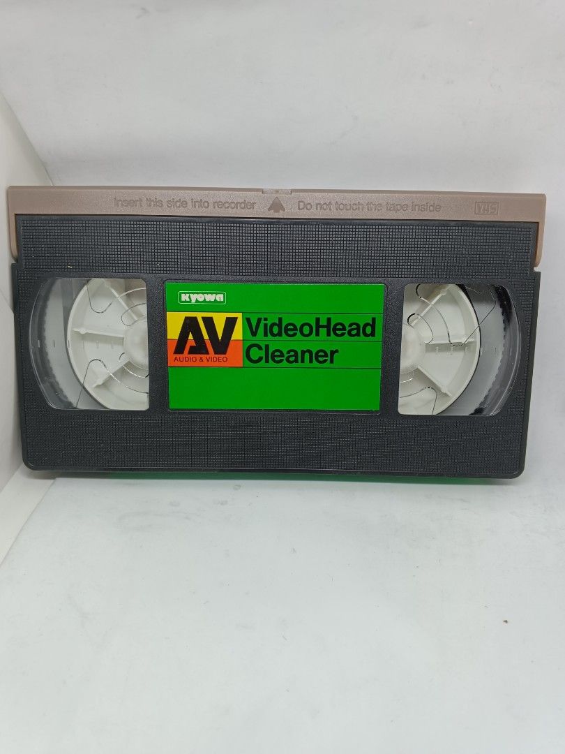 Original KYOWA AV Audio & Video Head Cleaner VHS (video head cleaning