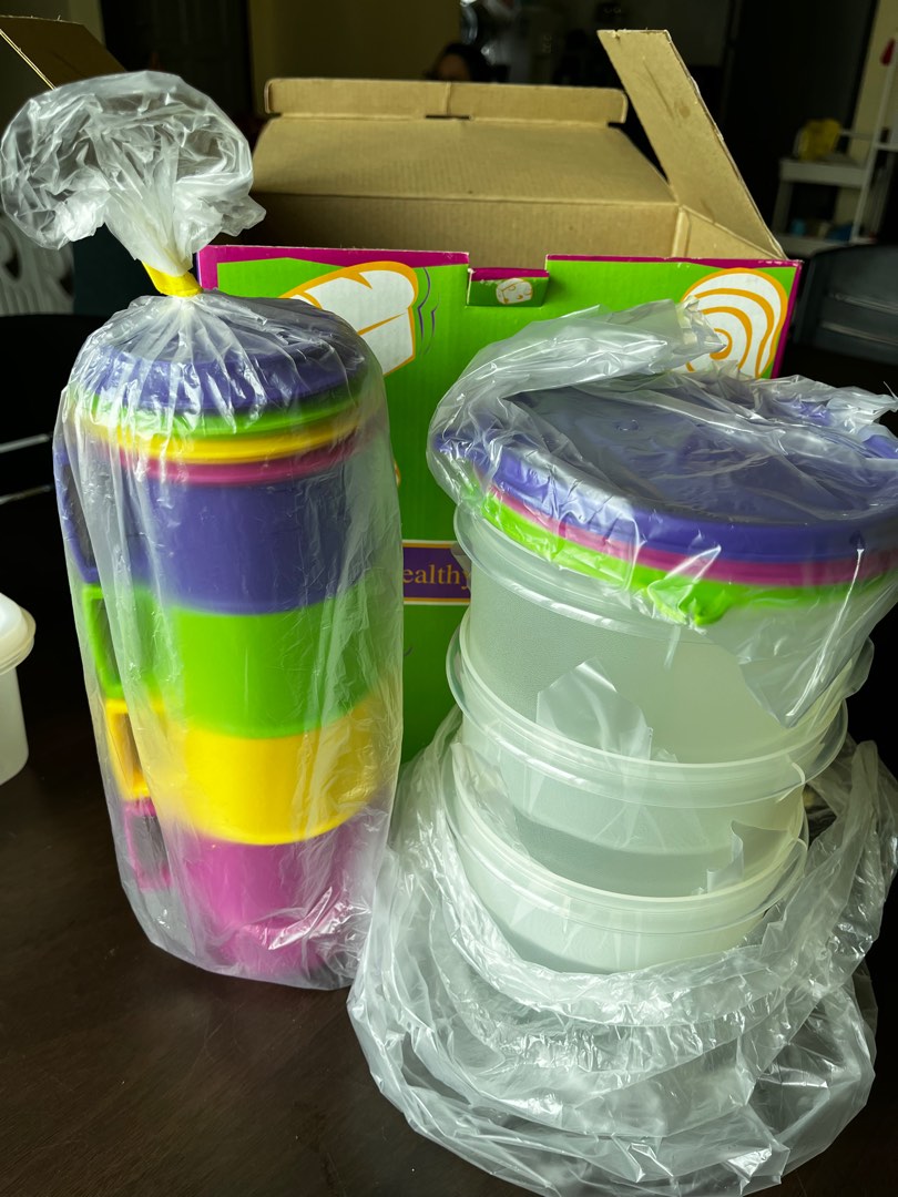 Original Tupperware Healthy Start Set, Furniture & Home Living