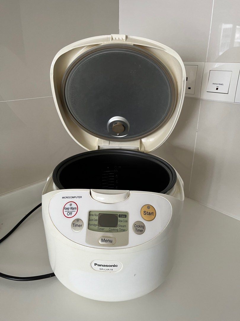 Panasonic Rice Cooker SR LVA 18 TV Home Appliances Kitchen Appliances Cookers on Carousell